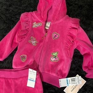 2 piece Juicy Couture sweat suit